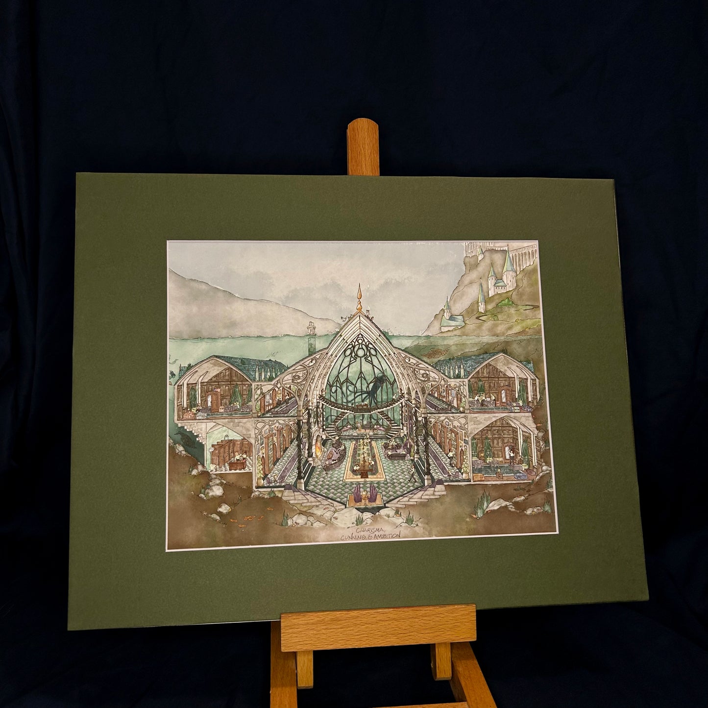 Charisma, Cunning, & Ambition | Specialty Matted Print