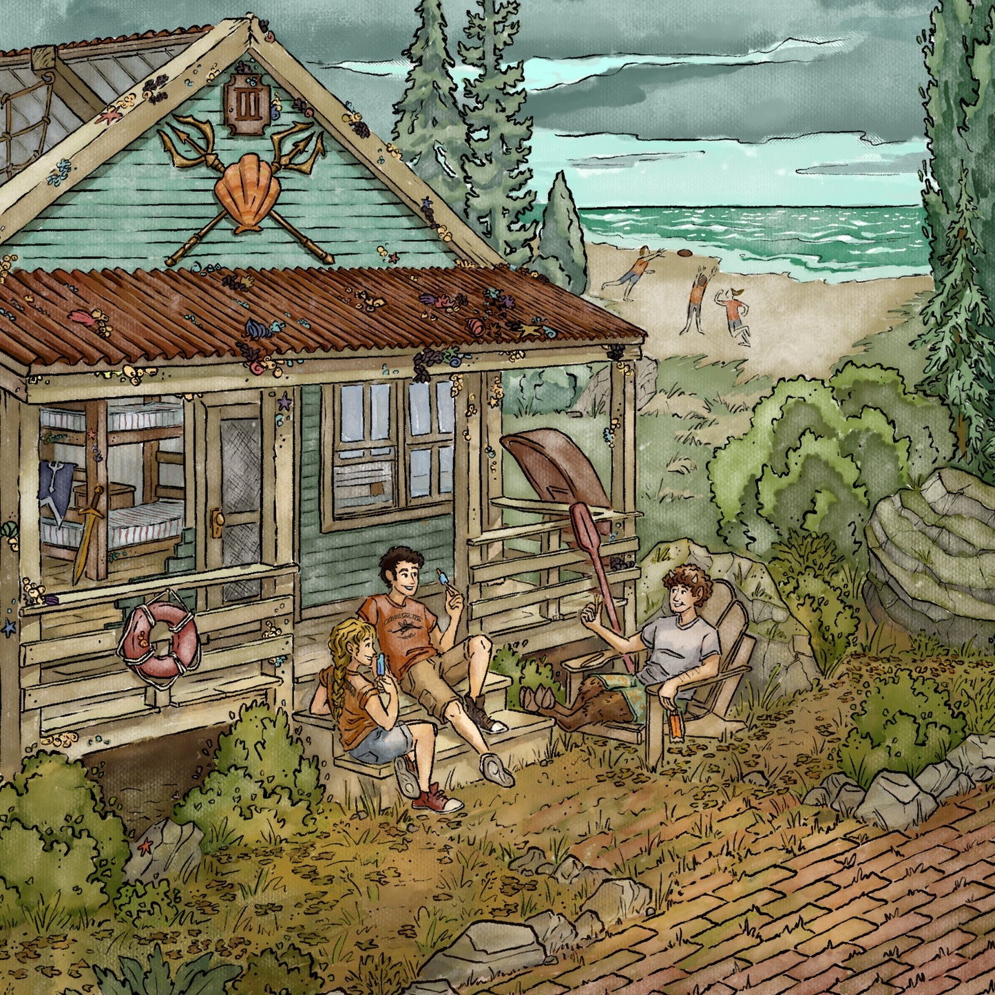 Cabin Number Three || Demigods Collection || Book and TV Editions