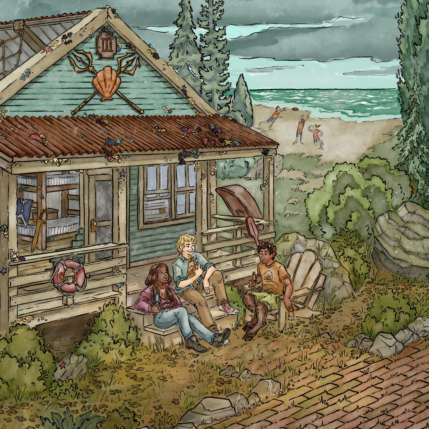 Cabin Number Three || Demigods Collection || Book and TV Editions