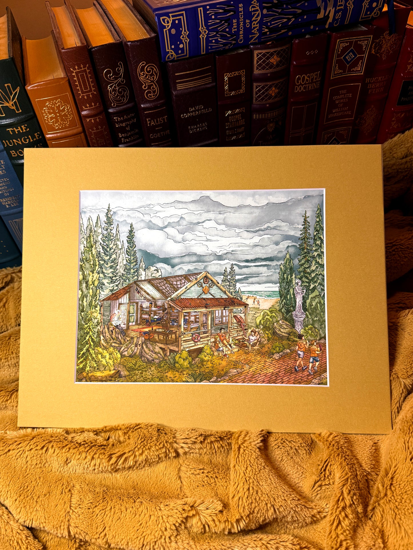 Cabin Number Three | Specialty Matted Print