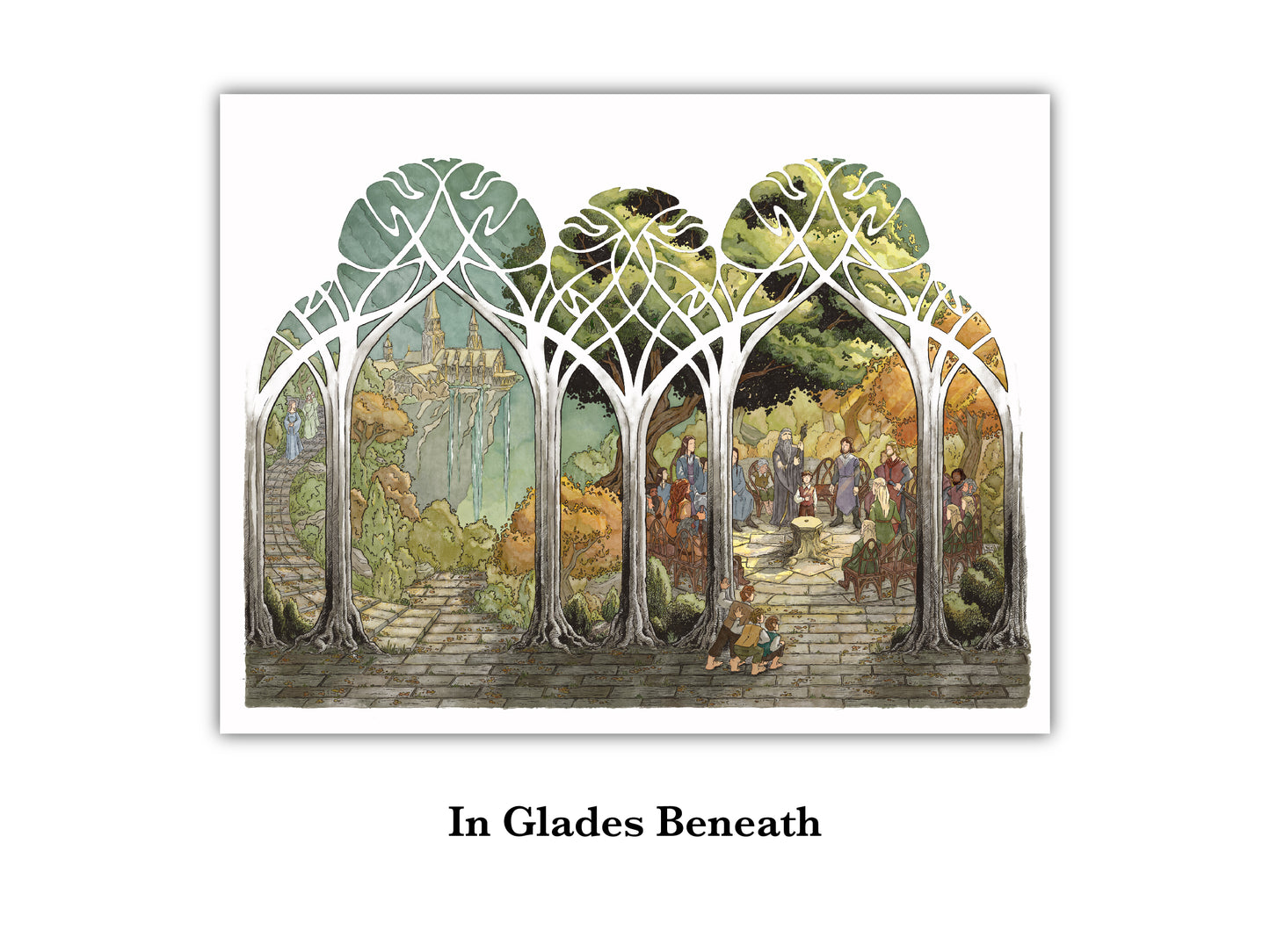 Custom Sized Prints for Fantasy Words || Please Read Item Description!