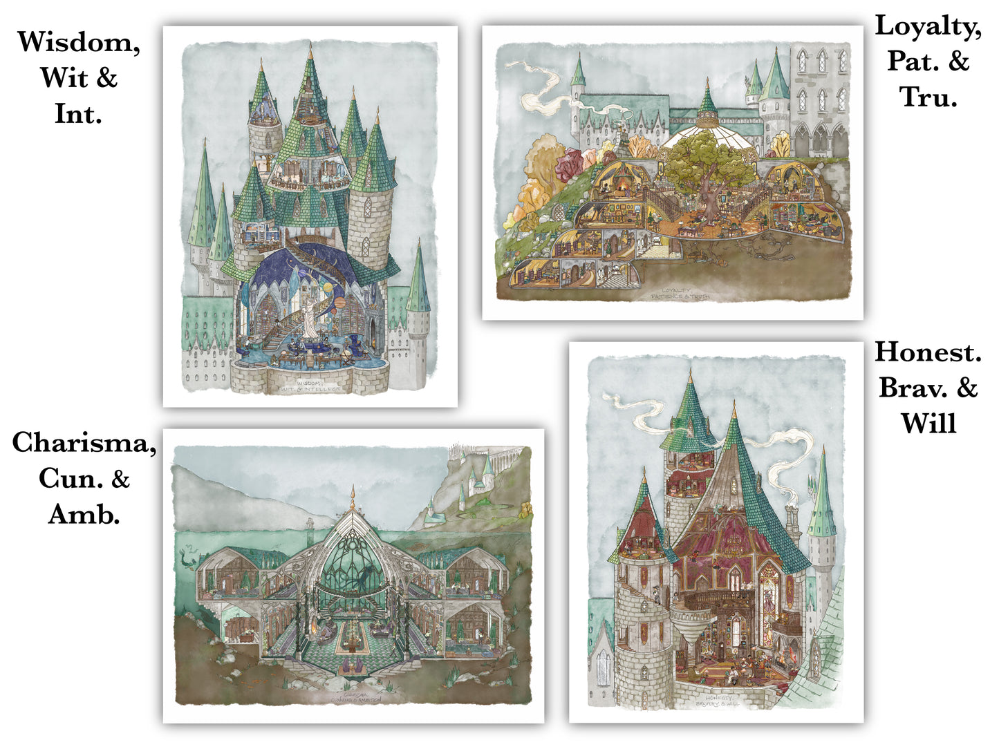 Custom Sized Prints for Wizard Collection || Please Read Item Description!