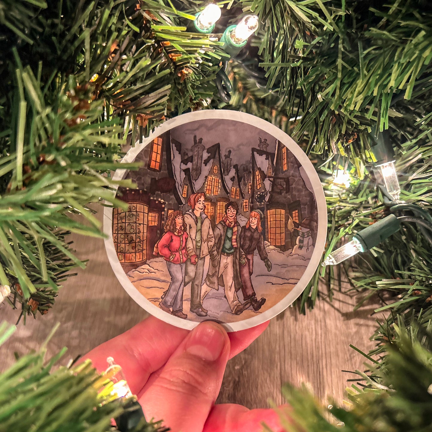 Christmas Moments Stickers || 3 Vinyl Stickers