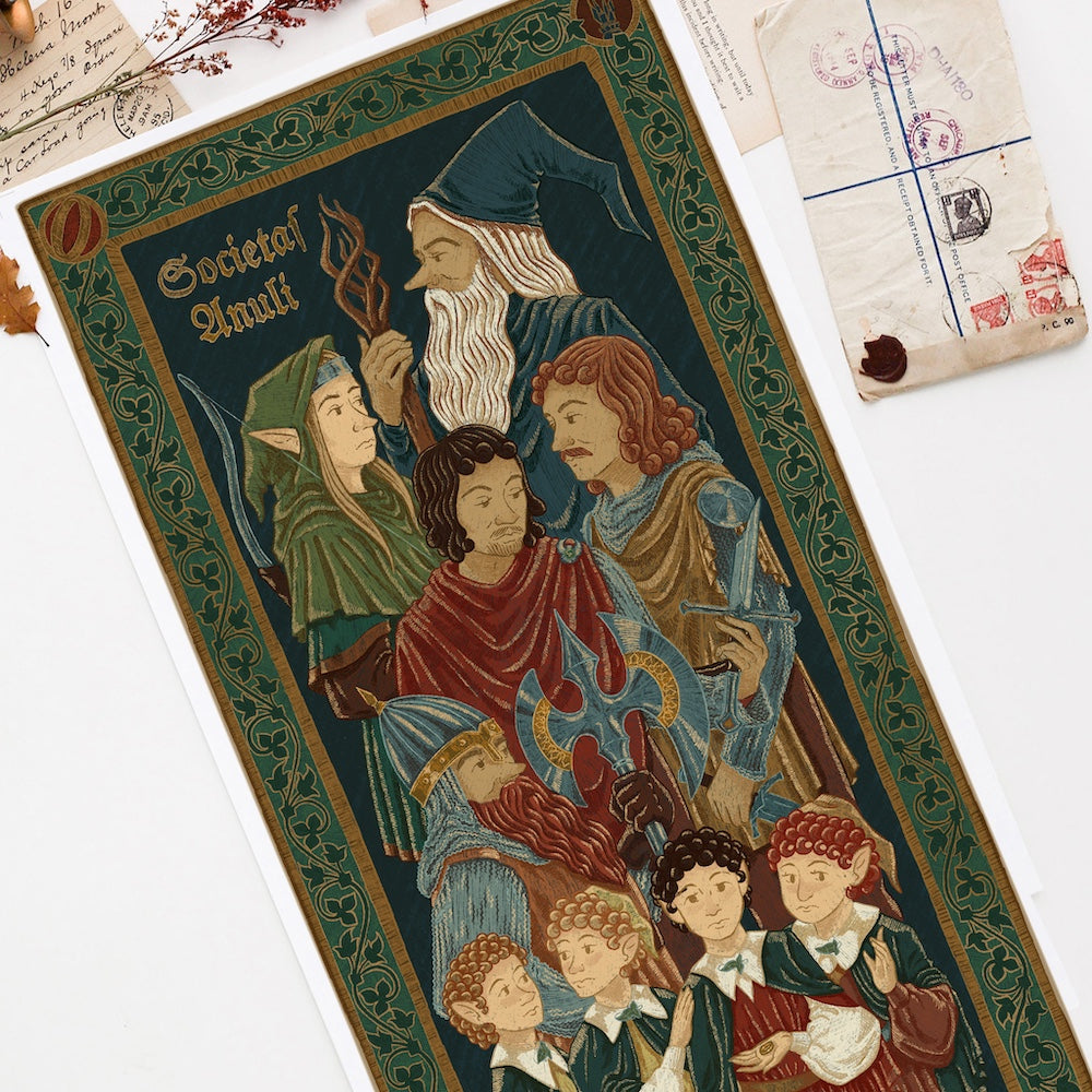 The Fellowship Tapestry|| There and Back Again Collection