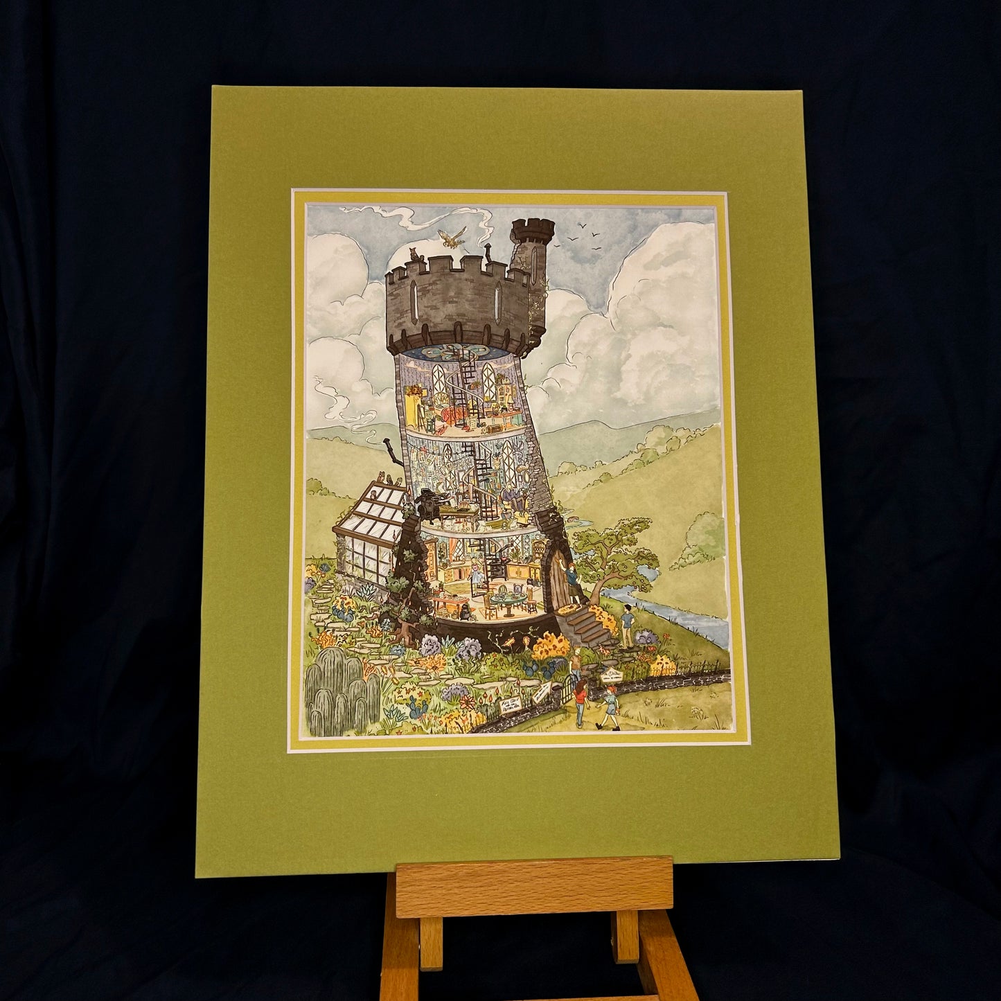 When Friends Come to Call | Specialty Matted Print