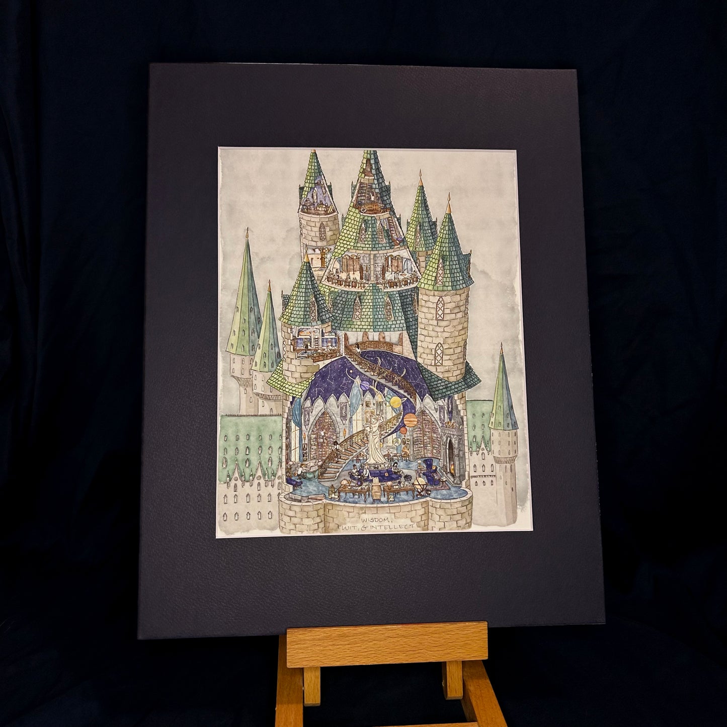 Wisdom, Wit, & Intellect | Specialty Matted Print