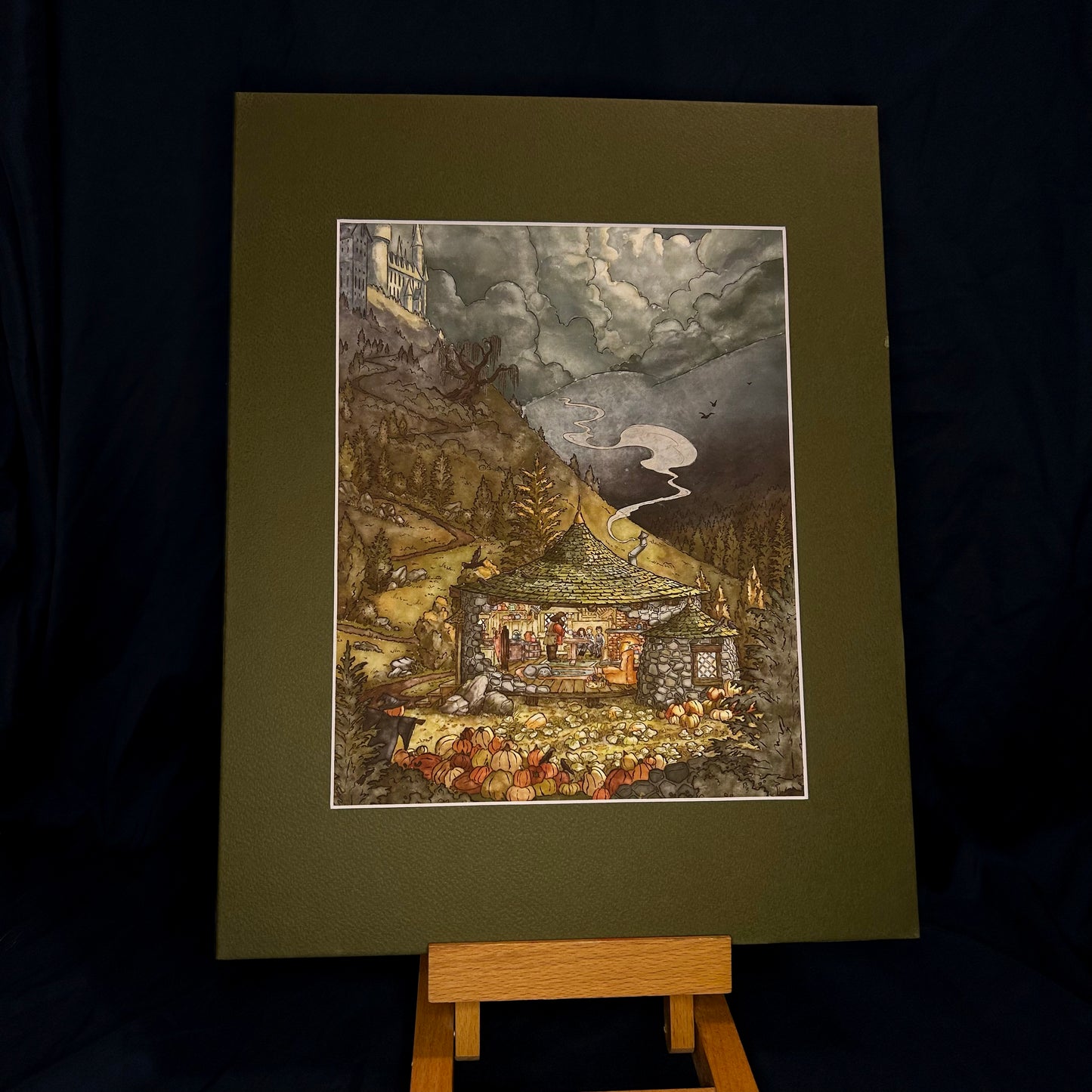 Tea Time with Hagrid 2nd Edition || Specialty Matted Print