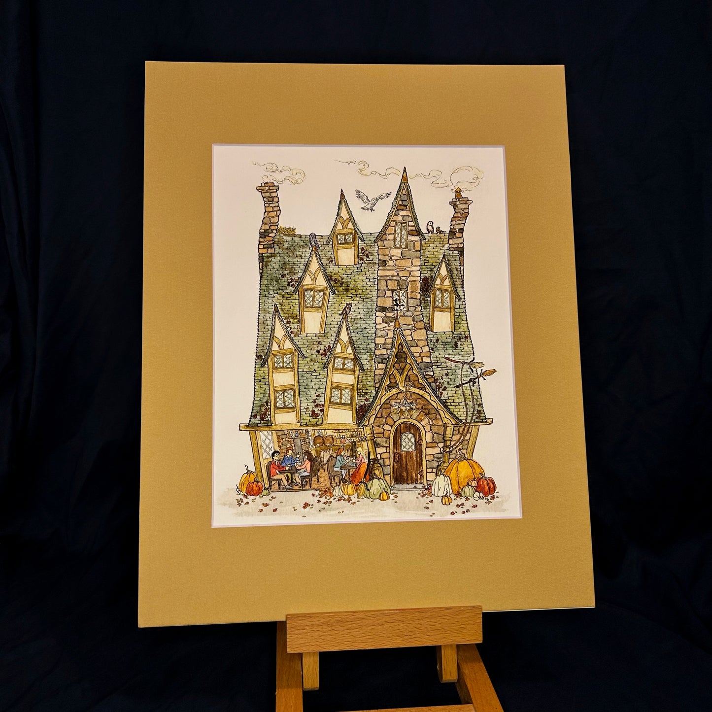 An Afternoon at the Three Broomsticks || Specialty Matted Print