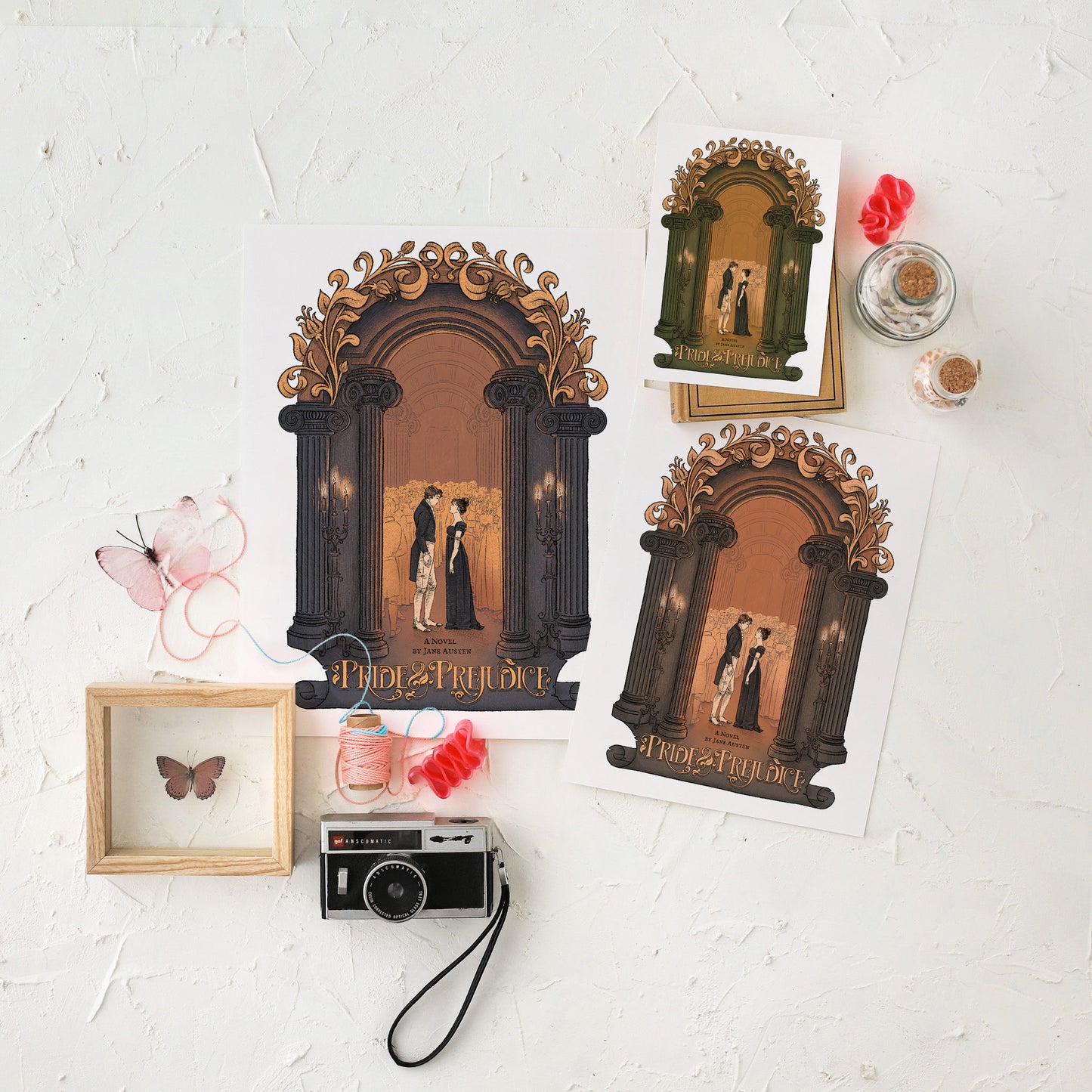 Pride and Prejudice Ball || Literary Art Print