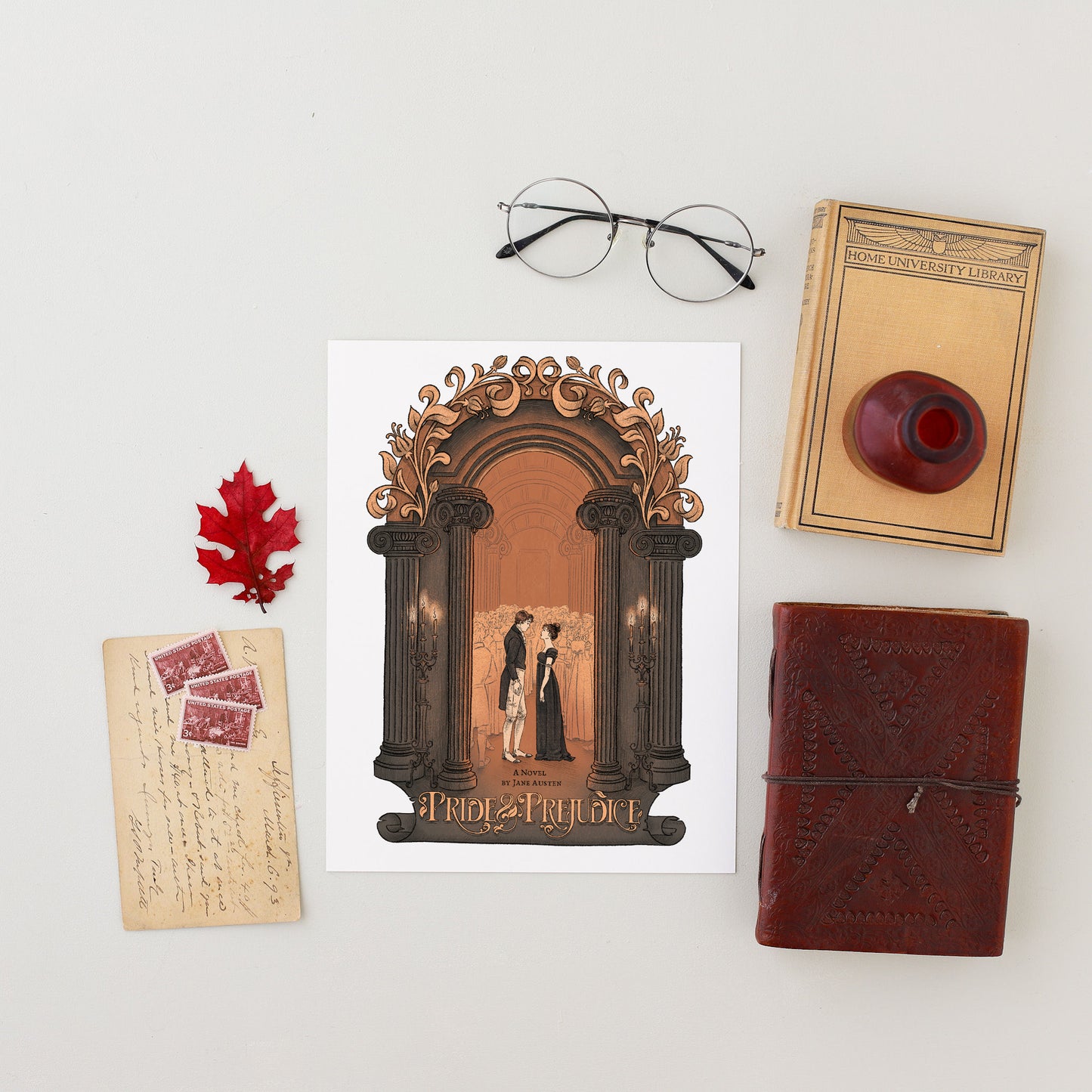 Pride and Prejudice Ball || Literary Art Print
