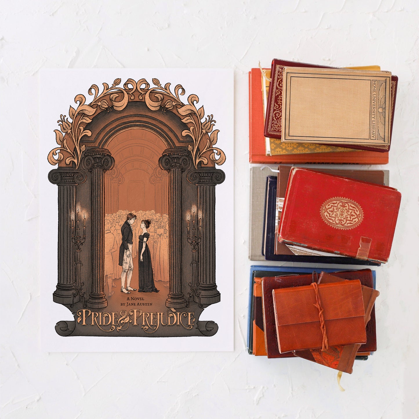 Pride and Prejudice Ball || Literary Art Print