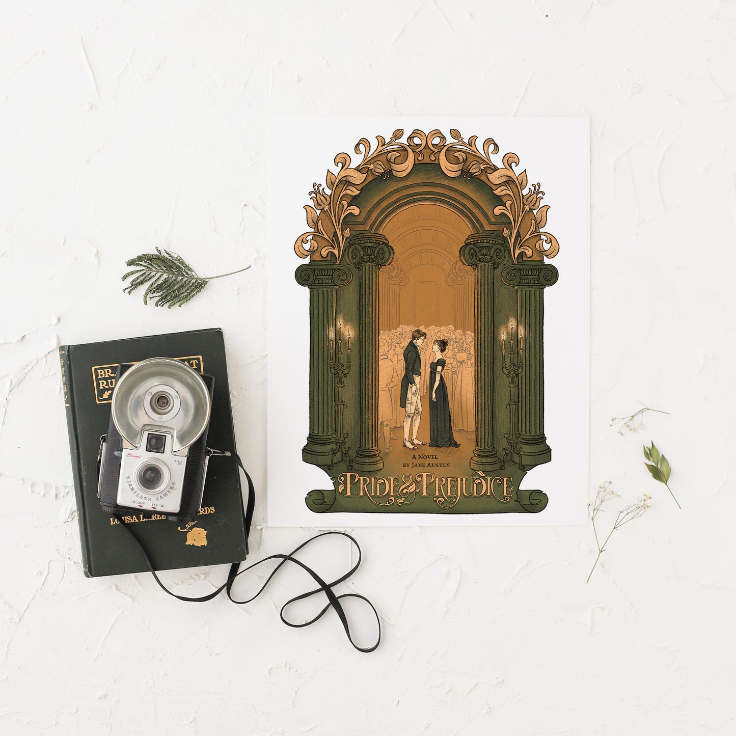 Pride and Prejudice Ball || Literary Art Print