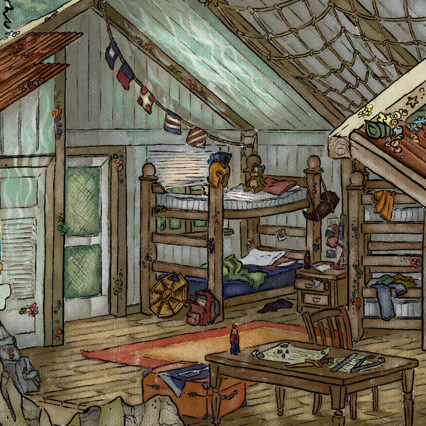 Cabin Number Three || Demigods Collection || Book and TV Editions