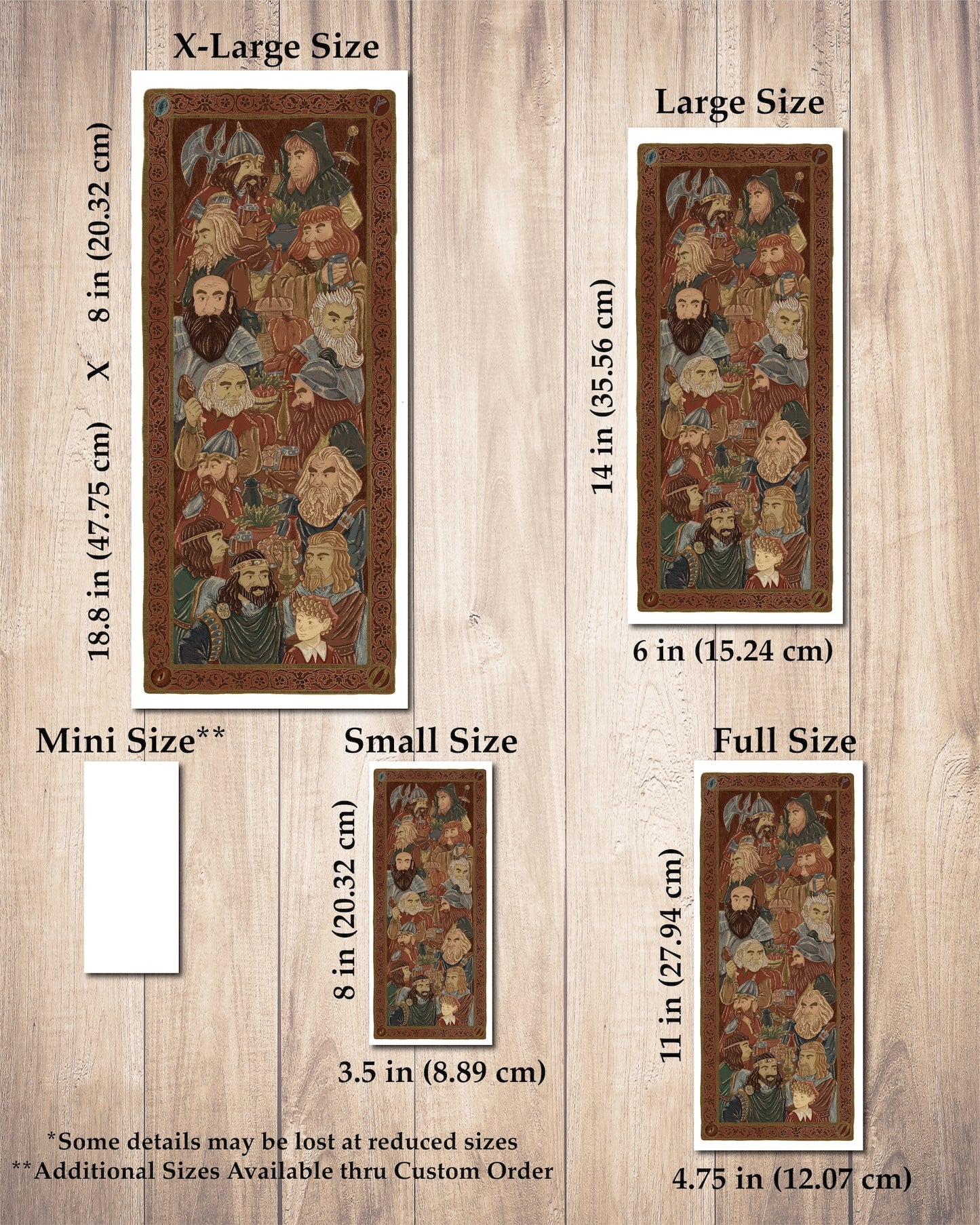 NEW! Dwarven Tapestry || There and Back Again Collection