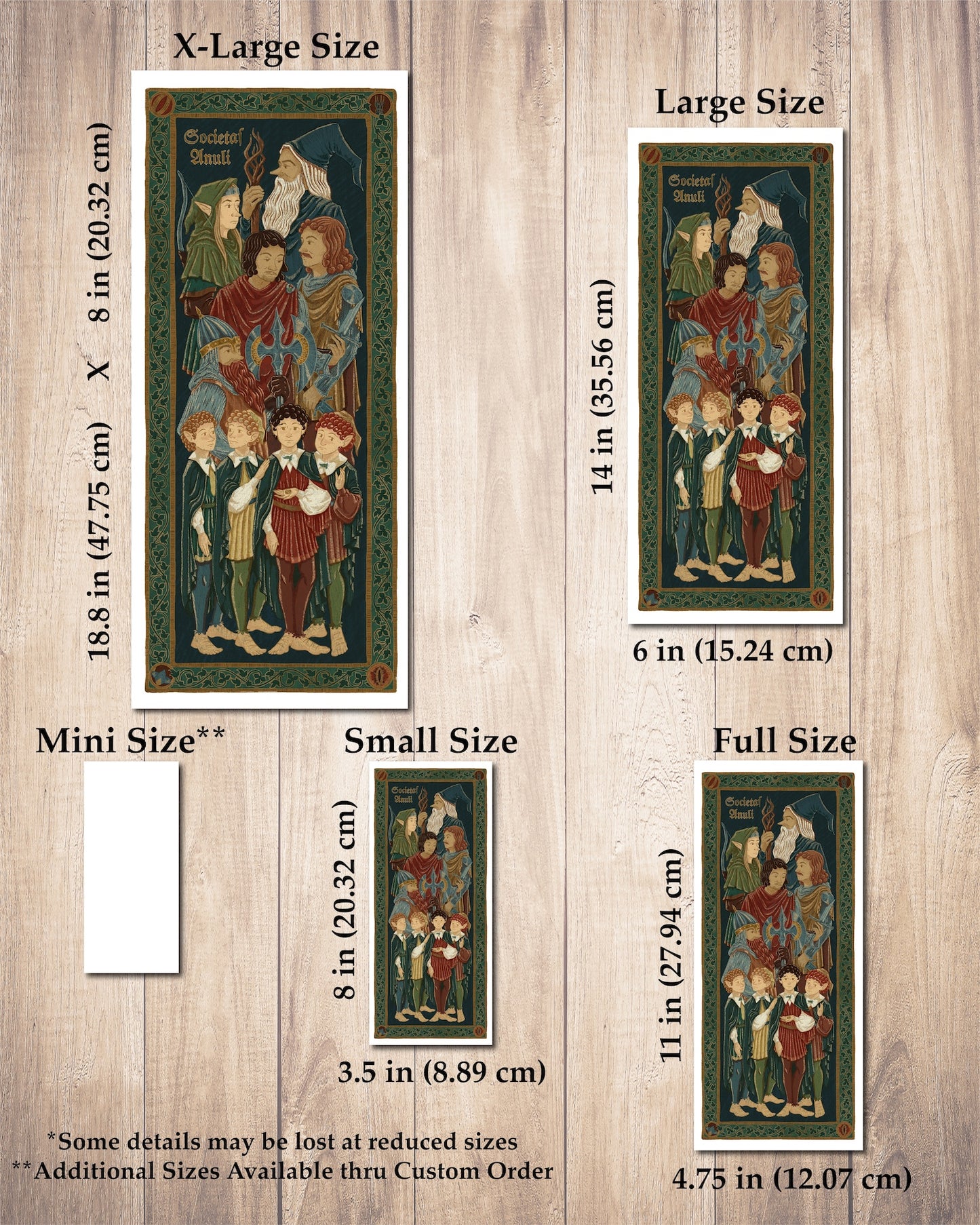 The Fellowship Tapestry|| There and Back Again Collection