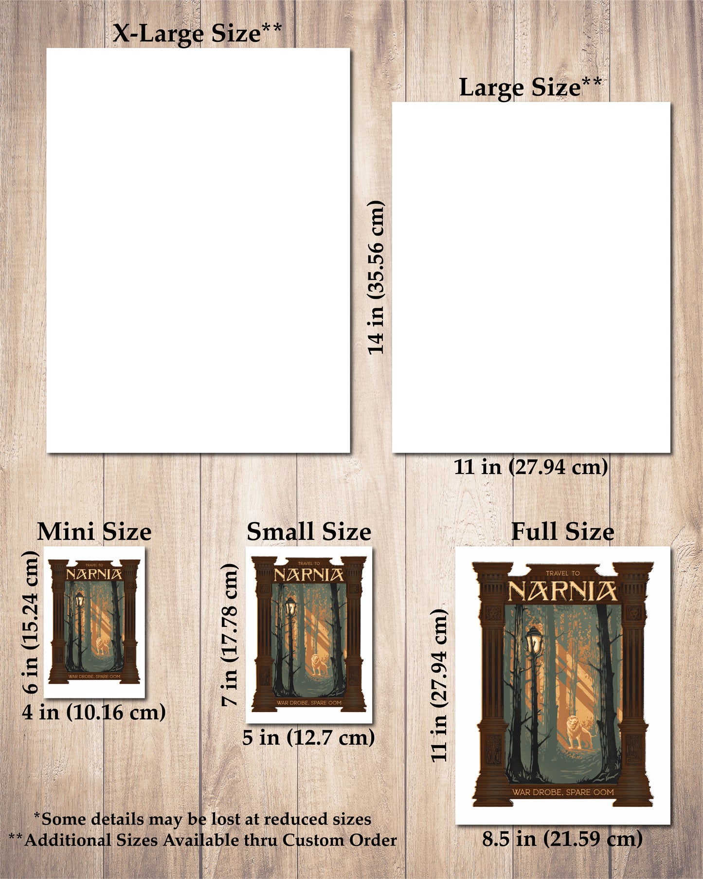 War Drobe, Spare Oom || Literary Art Print