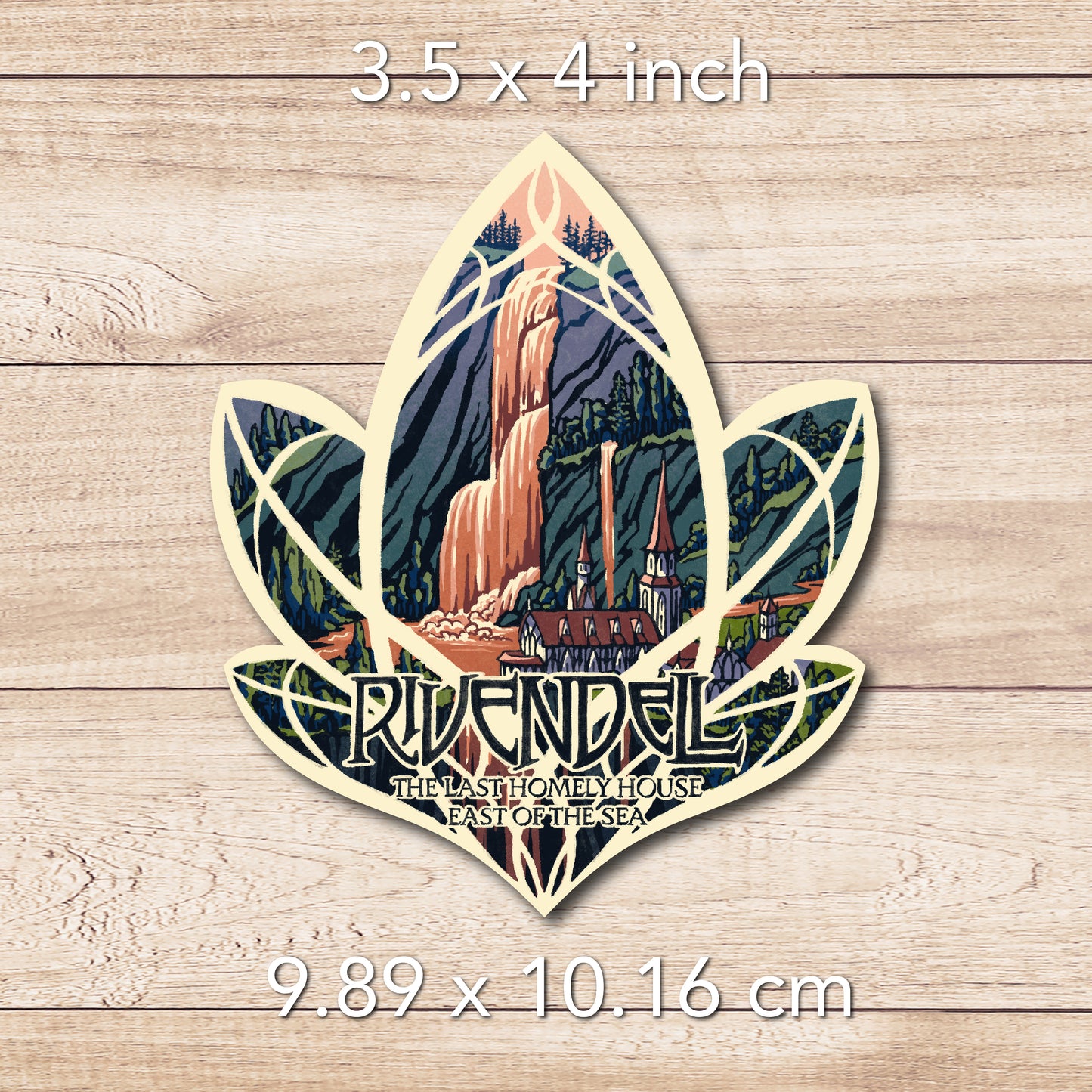 *NEW* Rivendell, Middle Earth || Travel Sticker Series
