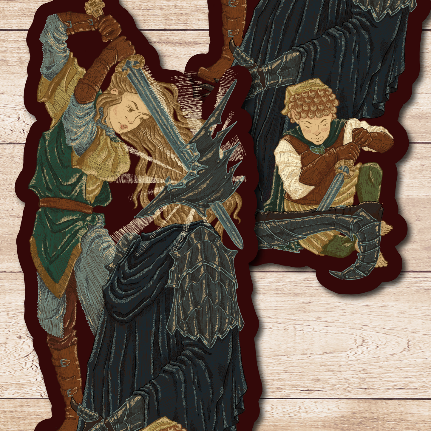 NEW! Tapestry Stickers || Vinyl Stickers || There and Back Again Collection