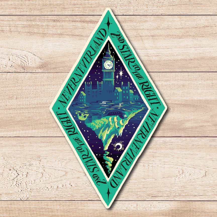 Never Never Land || Travel Sticker Series