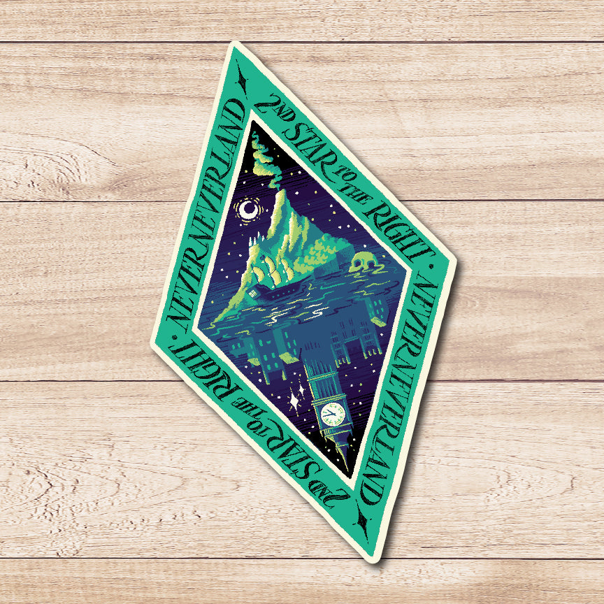 Never Never Land || Travel Sticker Series