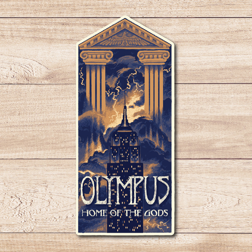Olympus, NYC || Travel Sticker Series