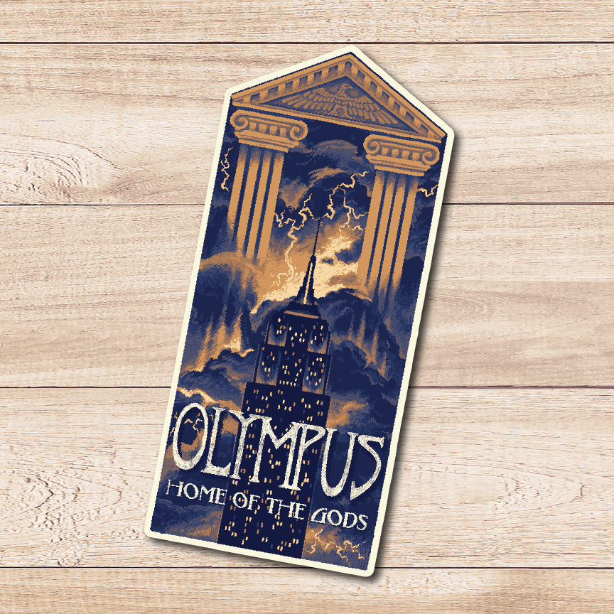 Olympus, NYC || Travel Sticker Series
