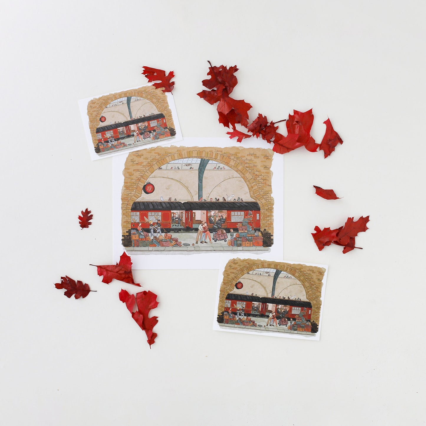 Train Station Series || HP Inspired Print Set || 3 Prints