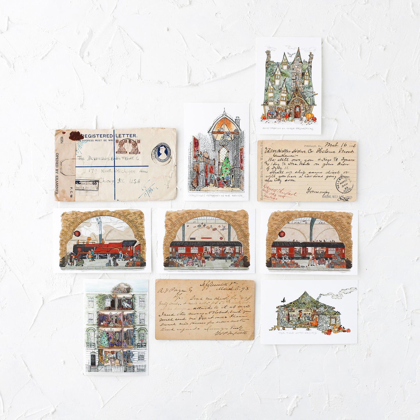 Train Station Series || HP Inspired Print Set || 3 Prints