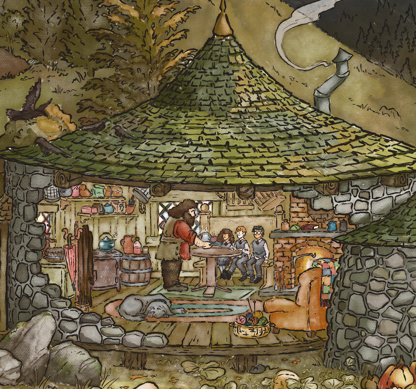 Tea with Hagrid || Second Edition