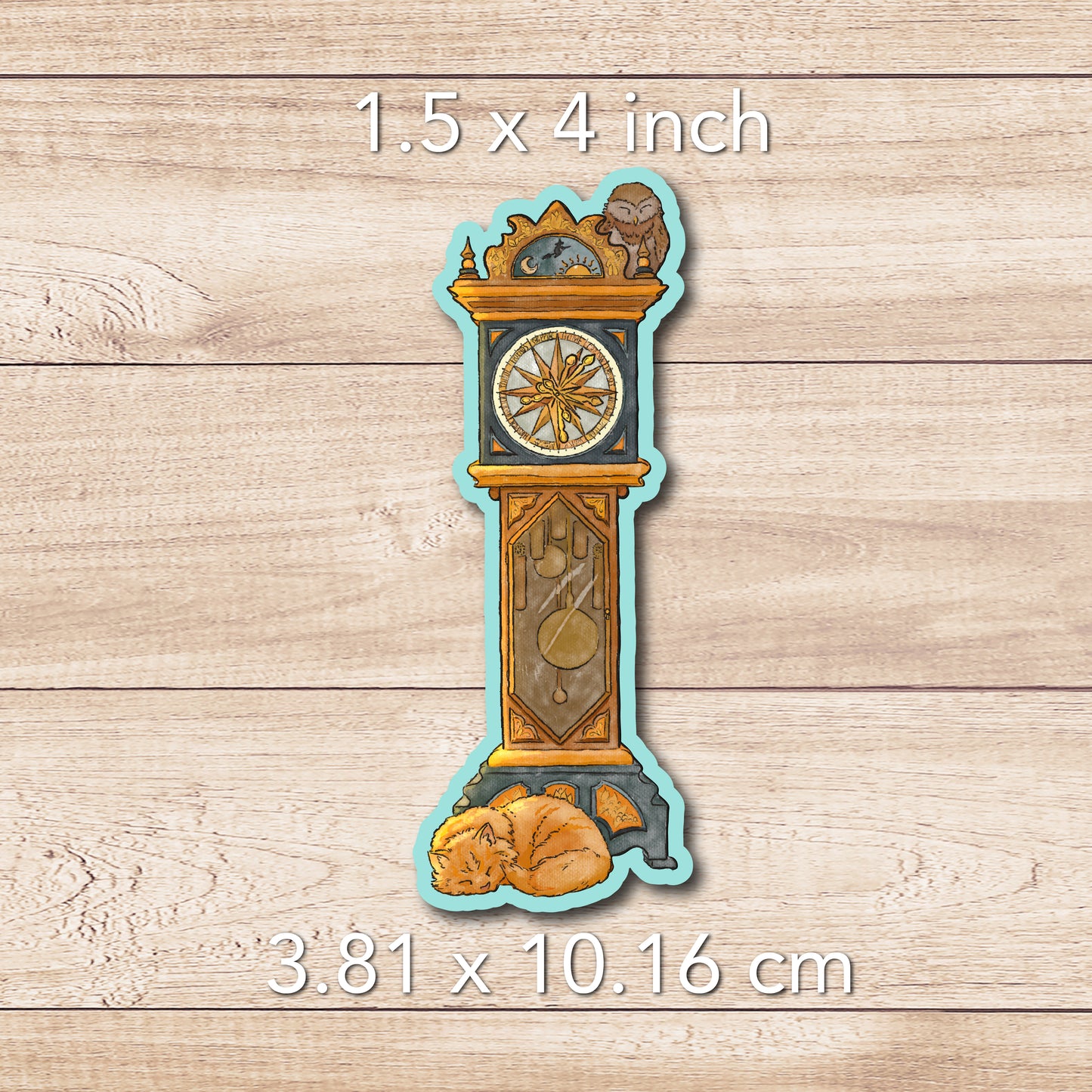 Weasley Family Clock || Vinyl Sticker