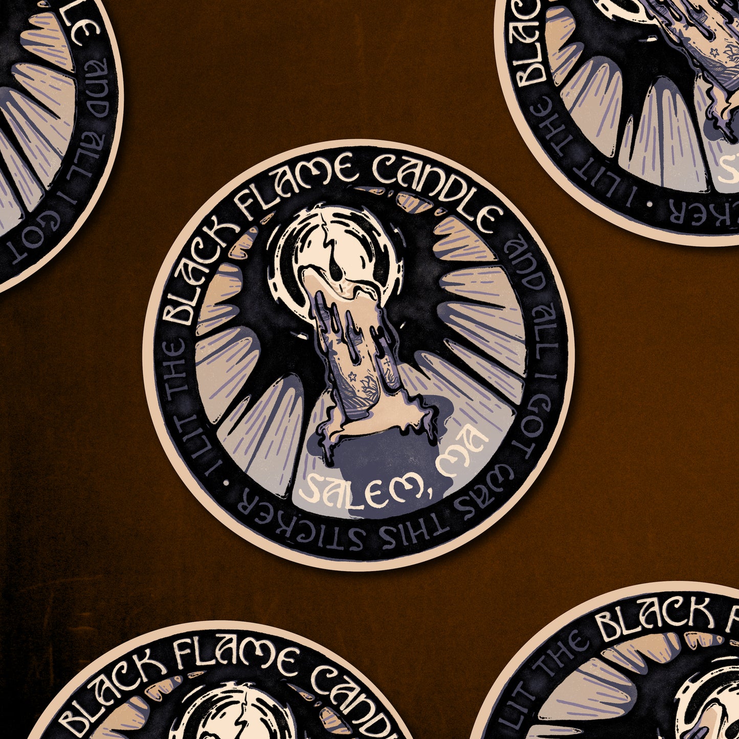 Salem, Massachusetts || Travel Sticker Series