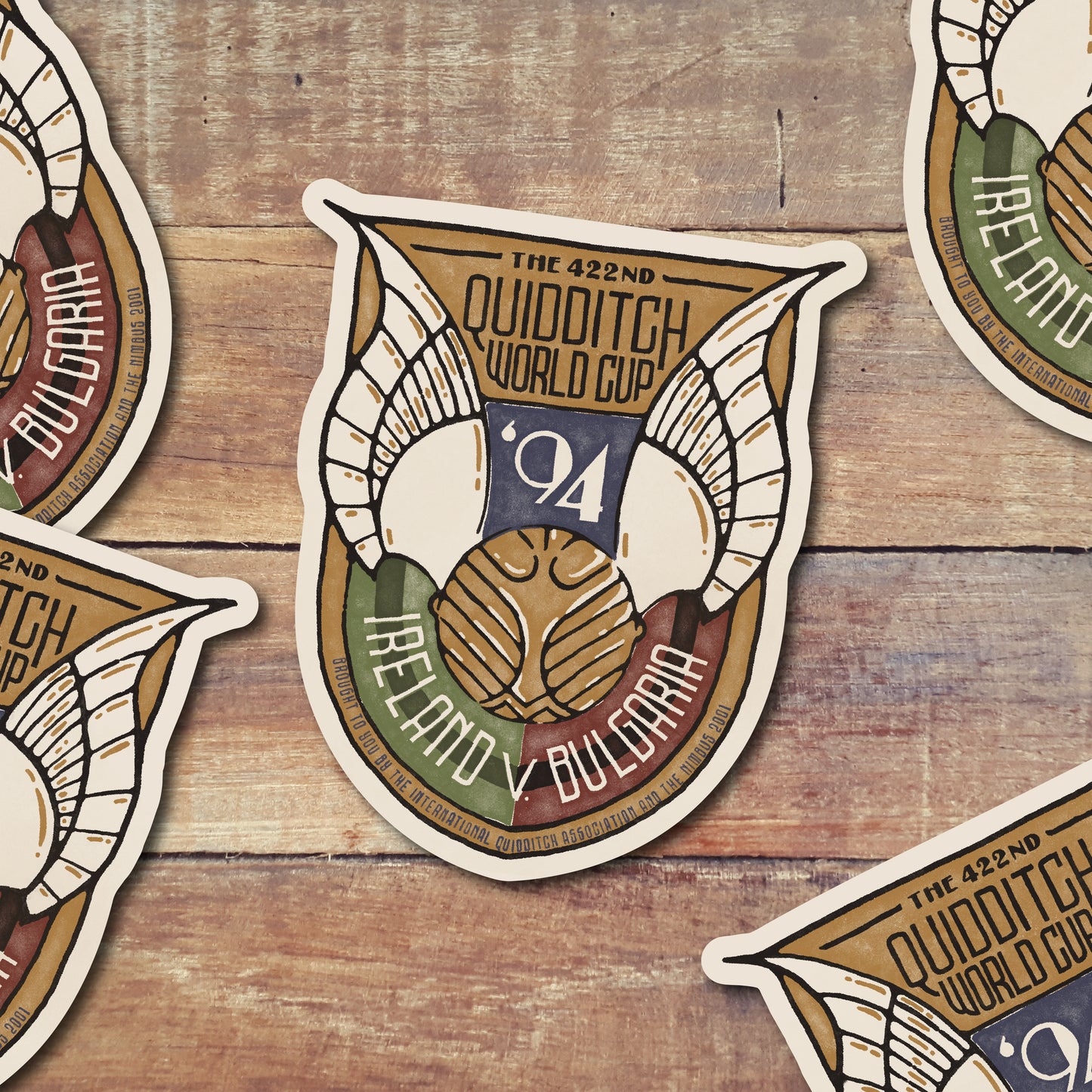 The 442nd Quidditch World Cup || Travel Sticker Series