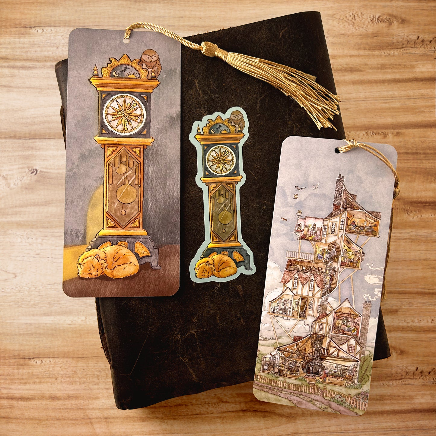 Weasley Family Clock || Vinyl Sticker