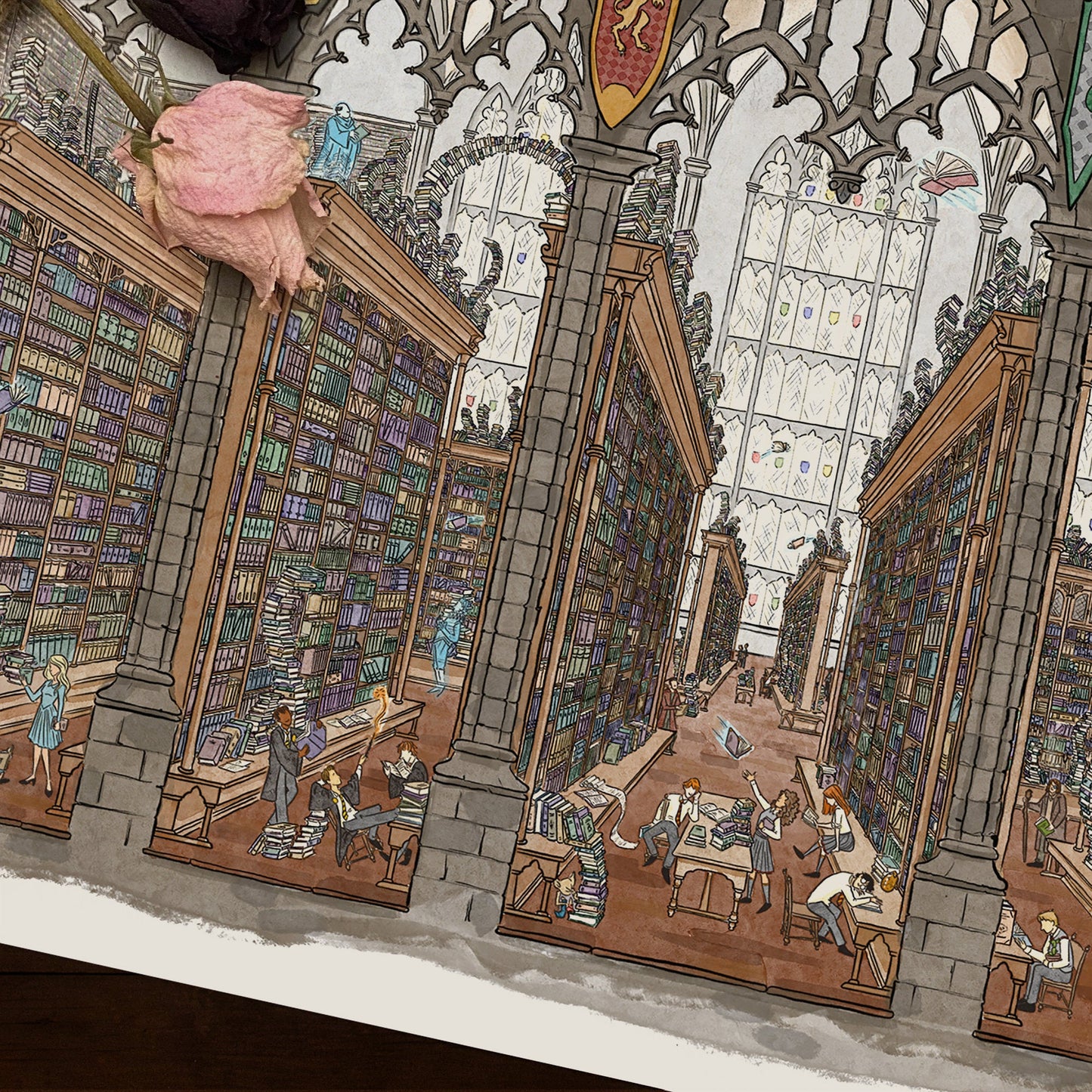 Studying with the Champions || Wizarding Collection