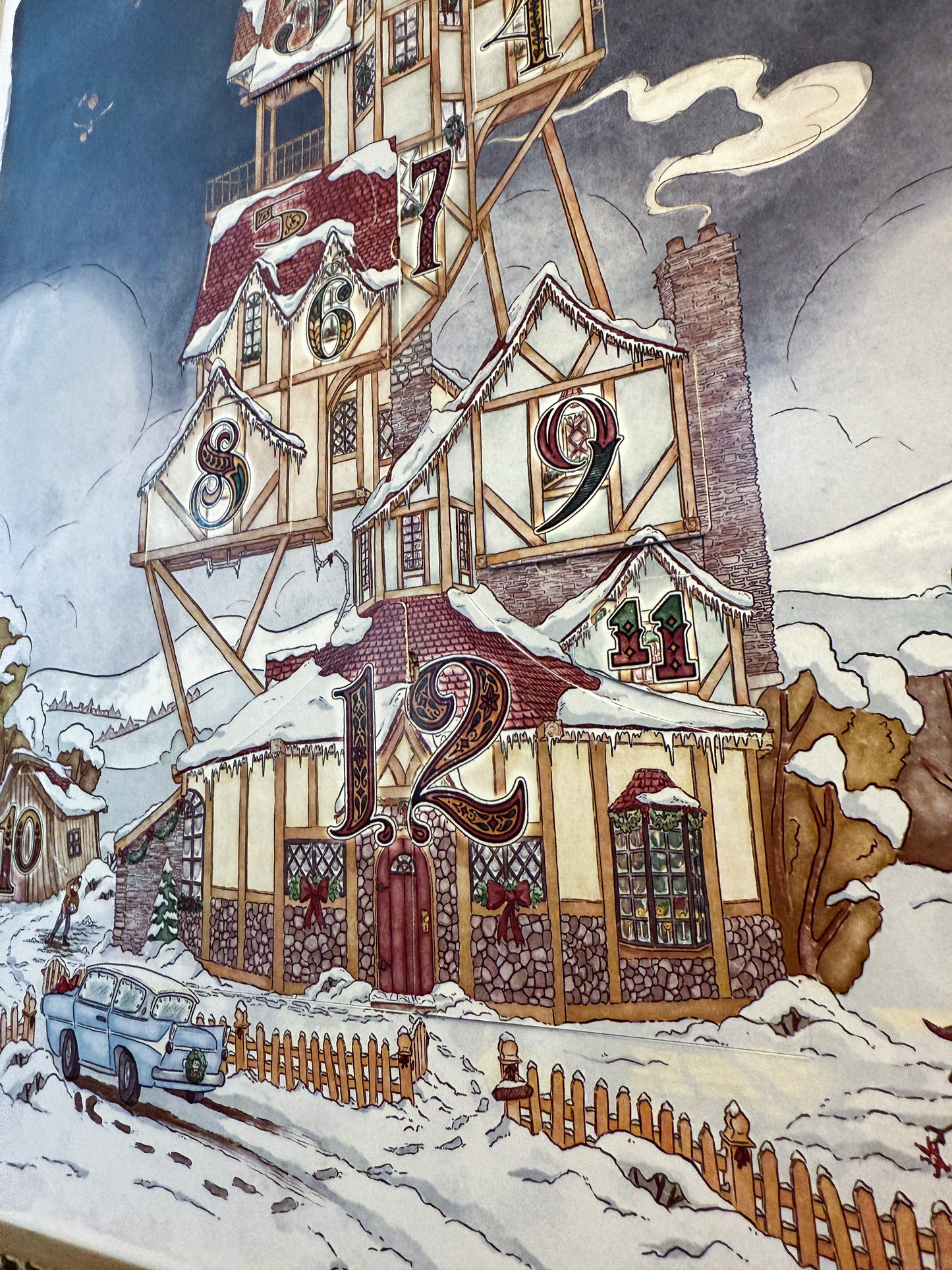 The Burrow Advent Calendar || *LIMITED EDITION* || 12 Day Harry Potter Home Calendar