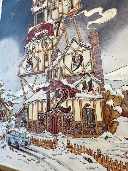 The Burrow Advent Calendar || *LIMITED EDITION* || 12 Day Harry Potter Home Calendar