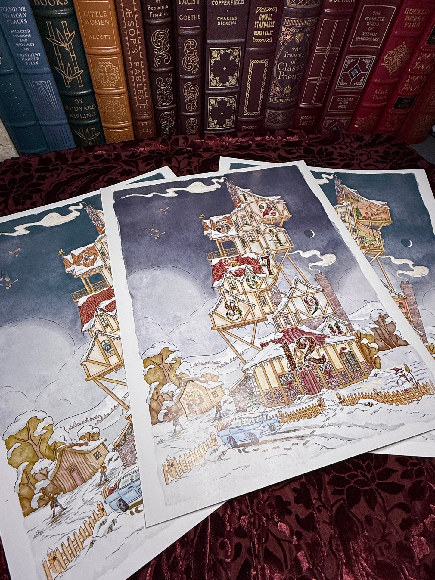 The Burrow Advent Calendar || *LIMITED EDITION* || 12 Day Harry Potter Home Calendar