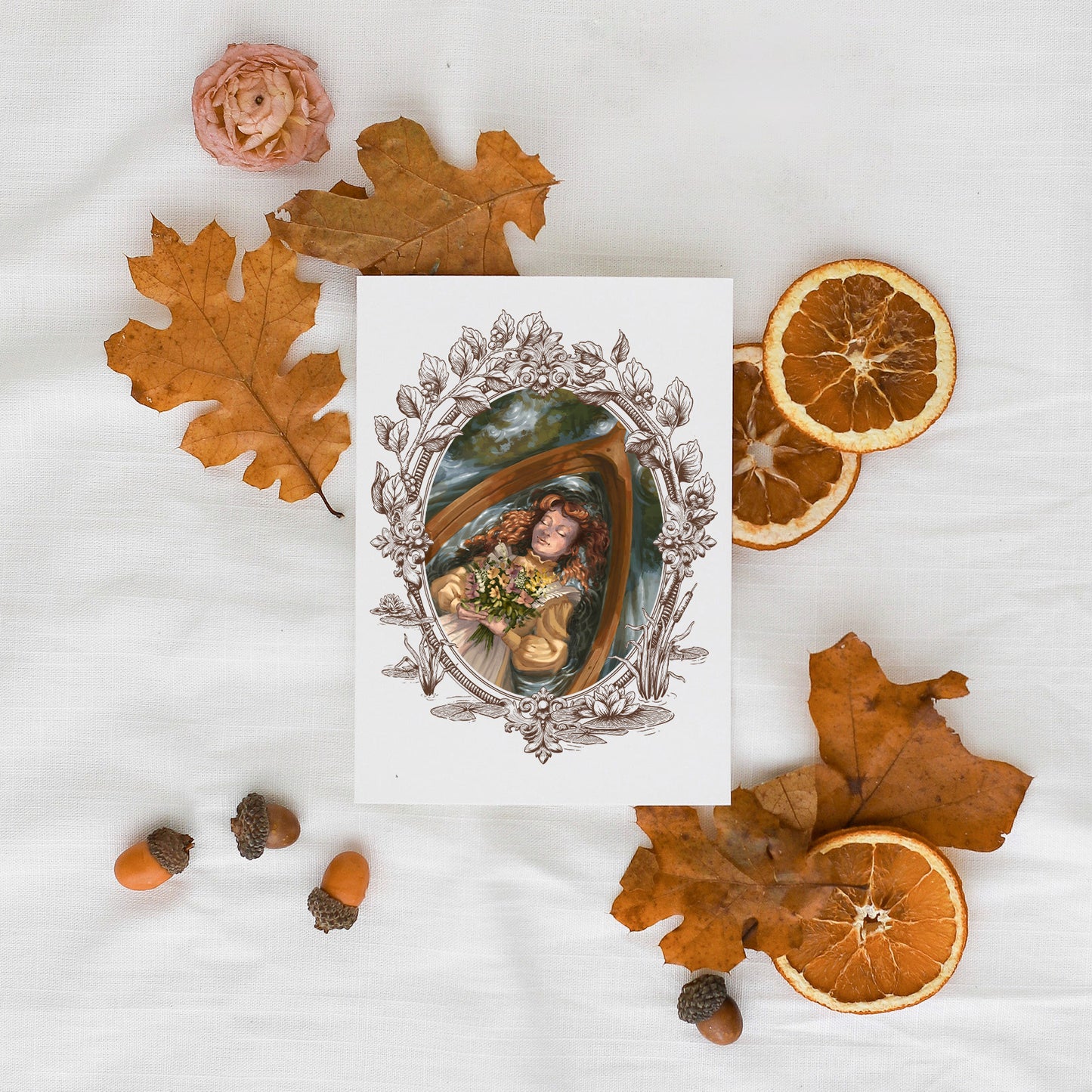 Lady Anne of Sharlott || Literary Art Print