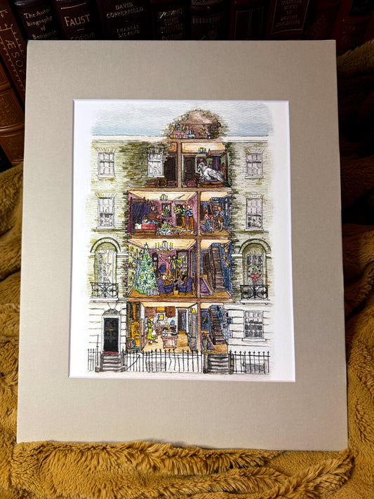 A Very Sirius Christmas | Specialty Matted Print