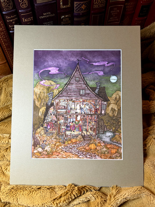 The House of Witchcrraft | Specialty Matted Print