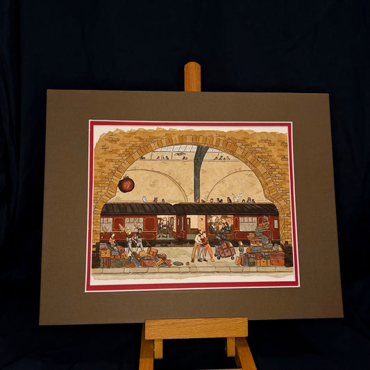 The Prefect’s Carriage|| Specialty Matted Print