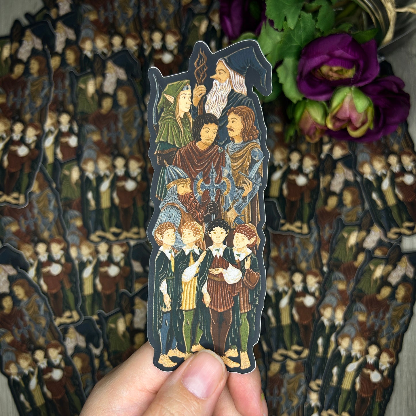 Tapestry Stickers  || Vinyl Stickers || There and Back Again Collection