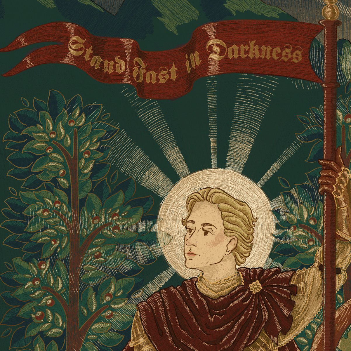 The Knight and The Hound || Literary Illustration