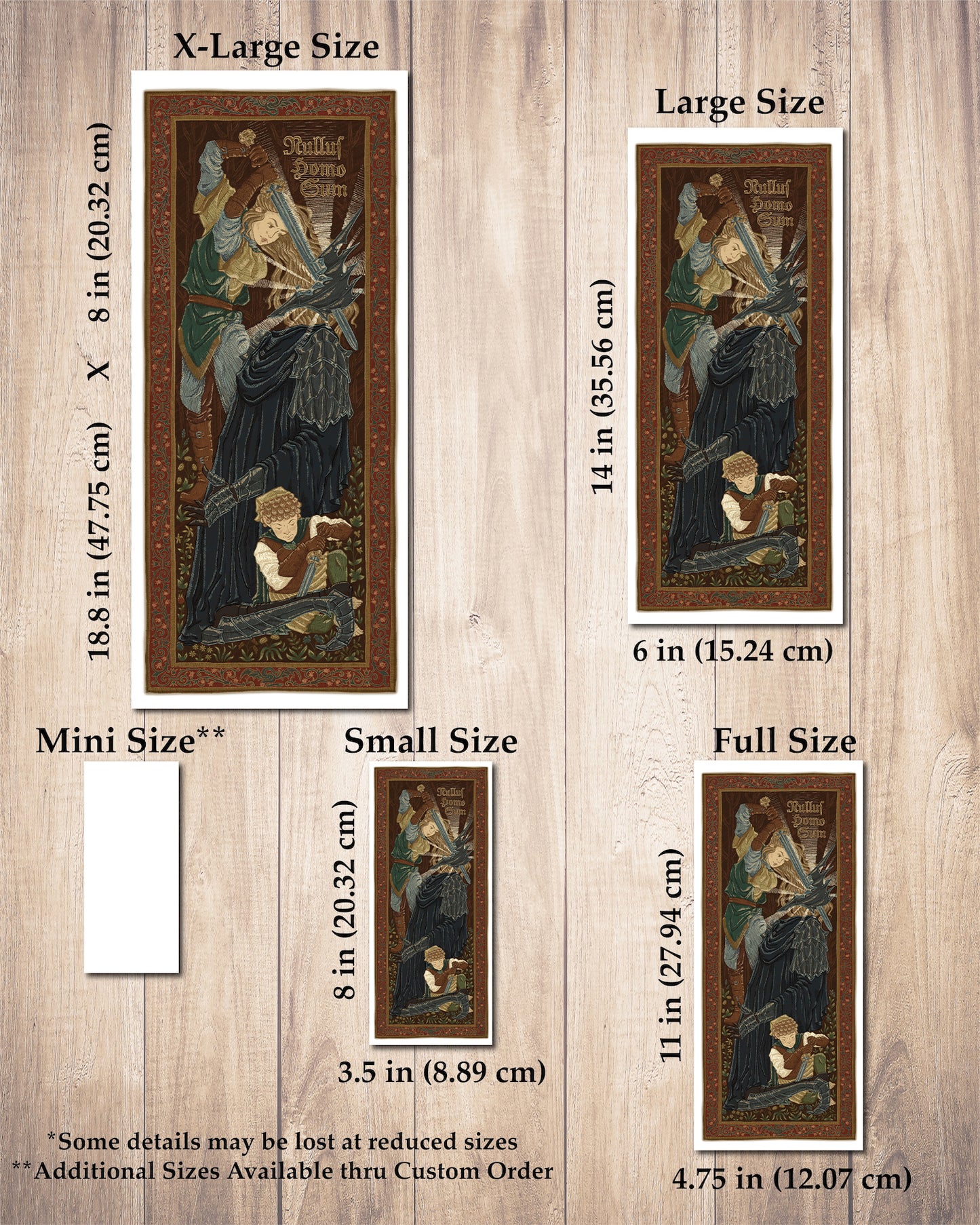 NEW! I am No Man Tapestry || There and Back Again Collection
