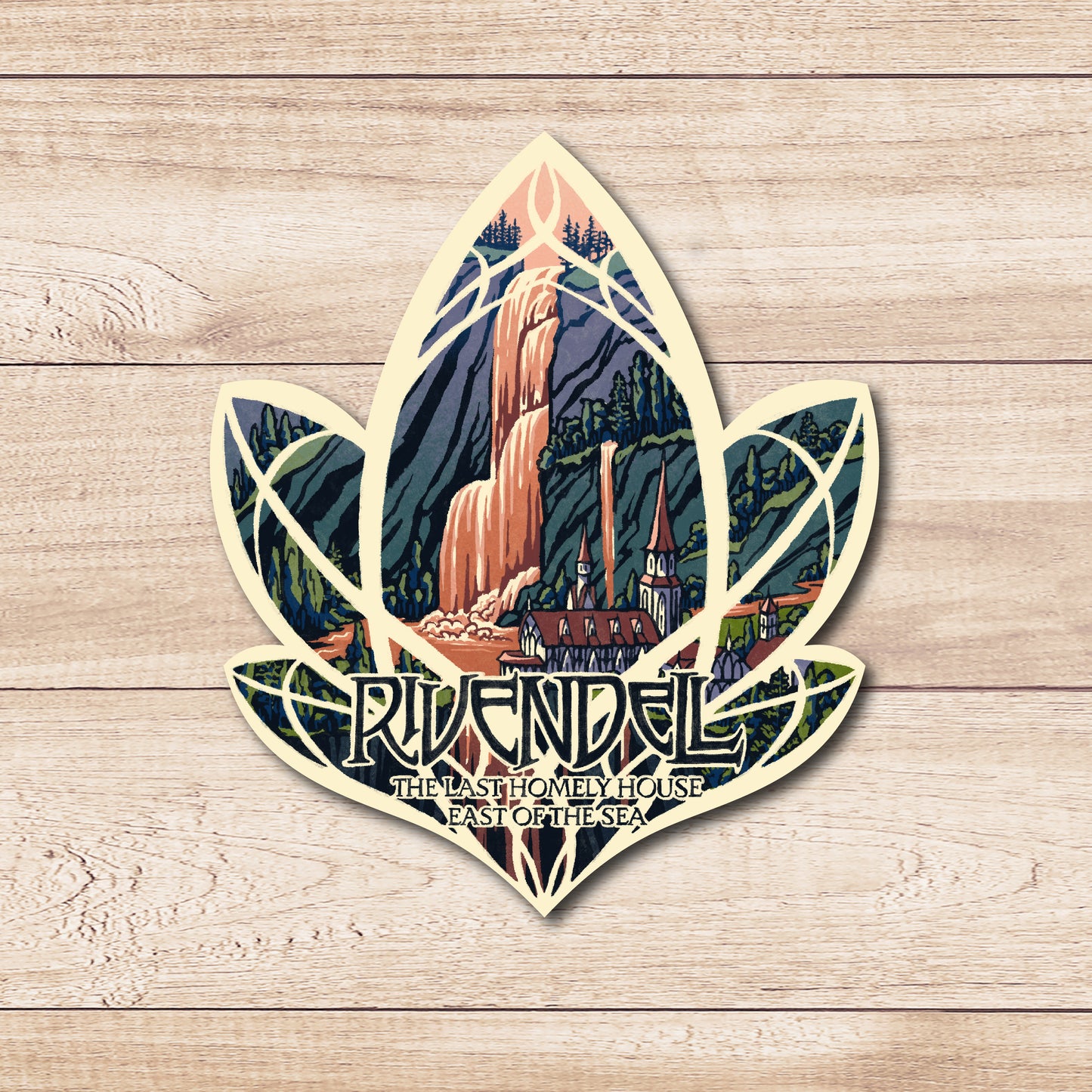 *NEW* Rivendell, Middle Earth || Travel Sticker Series