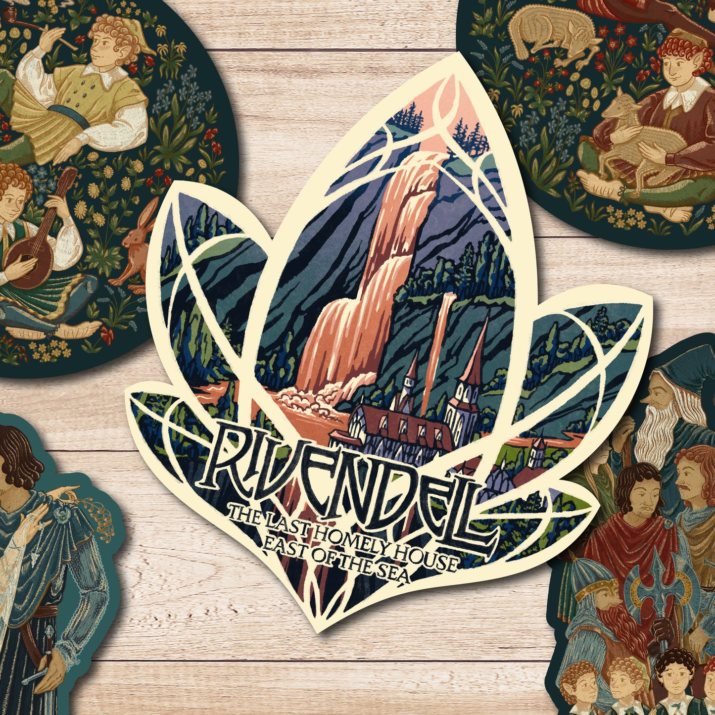 *NEW* Rivendell, Middle Earth || Travel Sticker Series