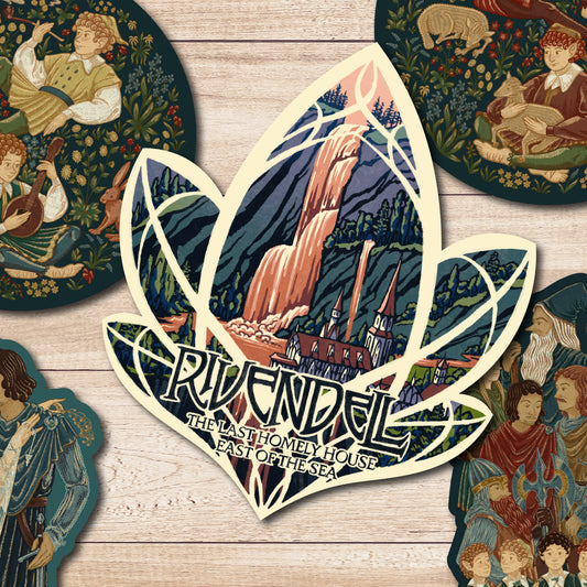 *NEW* Rivendell, Middle Earth || Travel Sticker Series