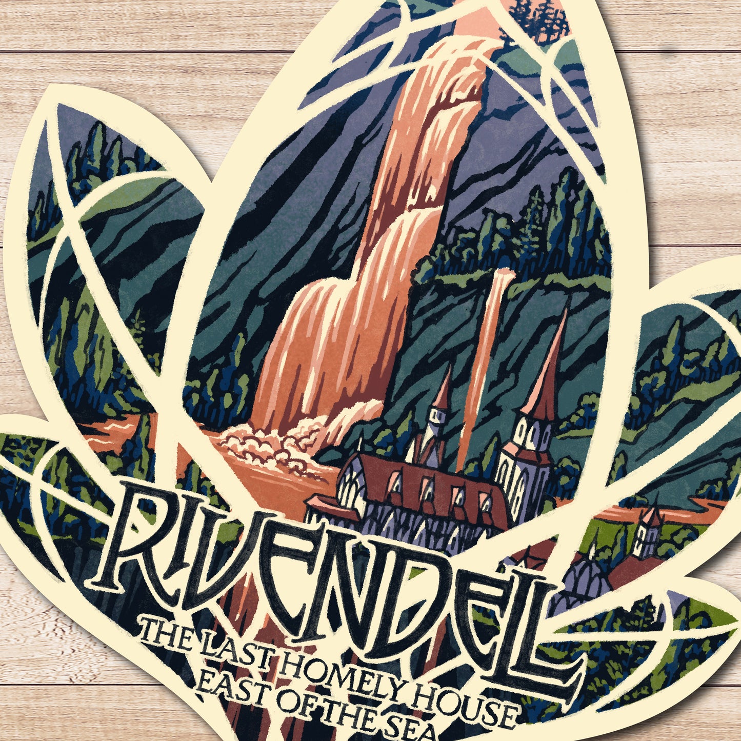 *NEW* Rivendell, Middle Earth || Travel Sticker Series