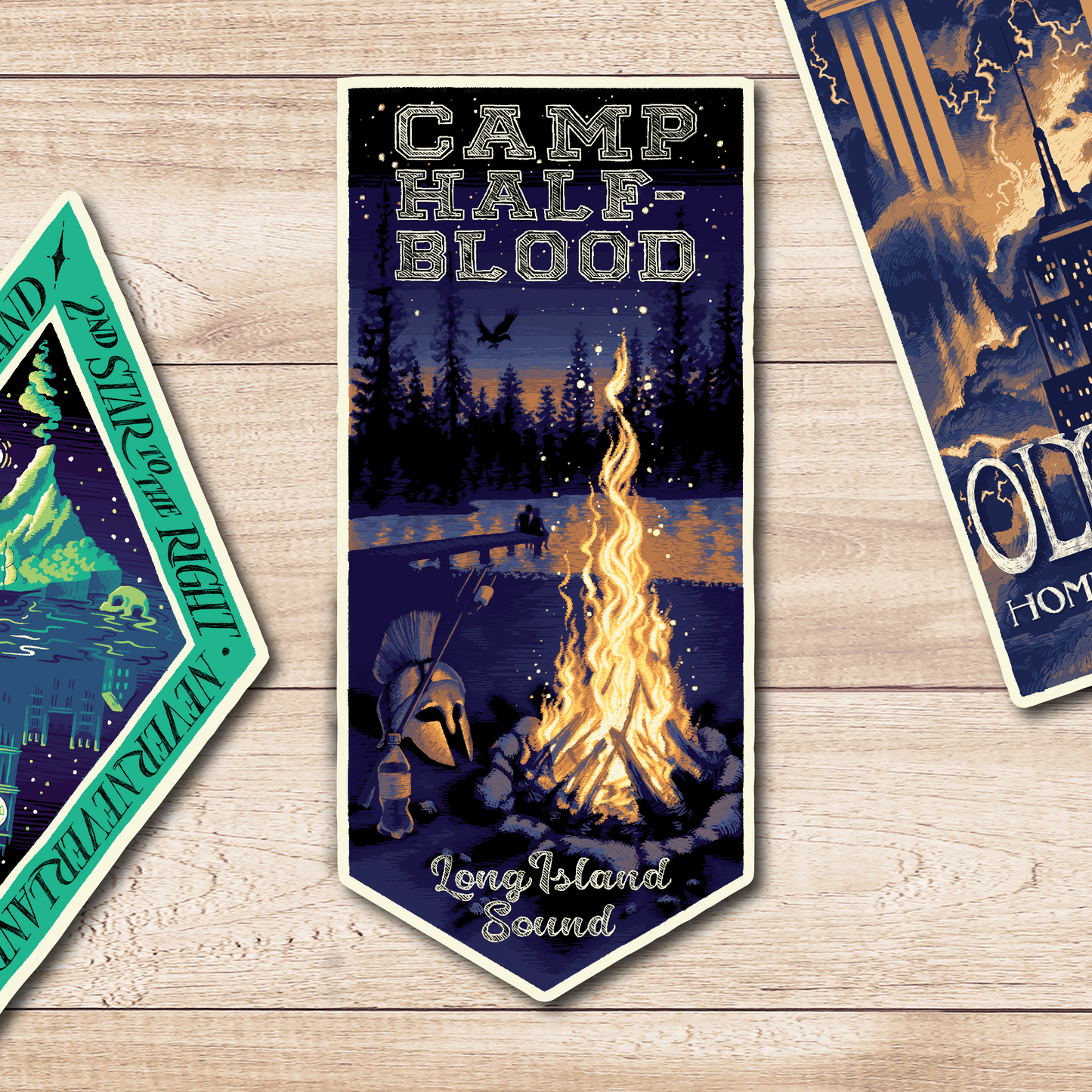 Camp Half-Blood, Long Island Sound || Travel Sticker Series