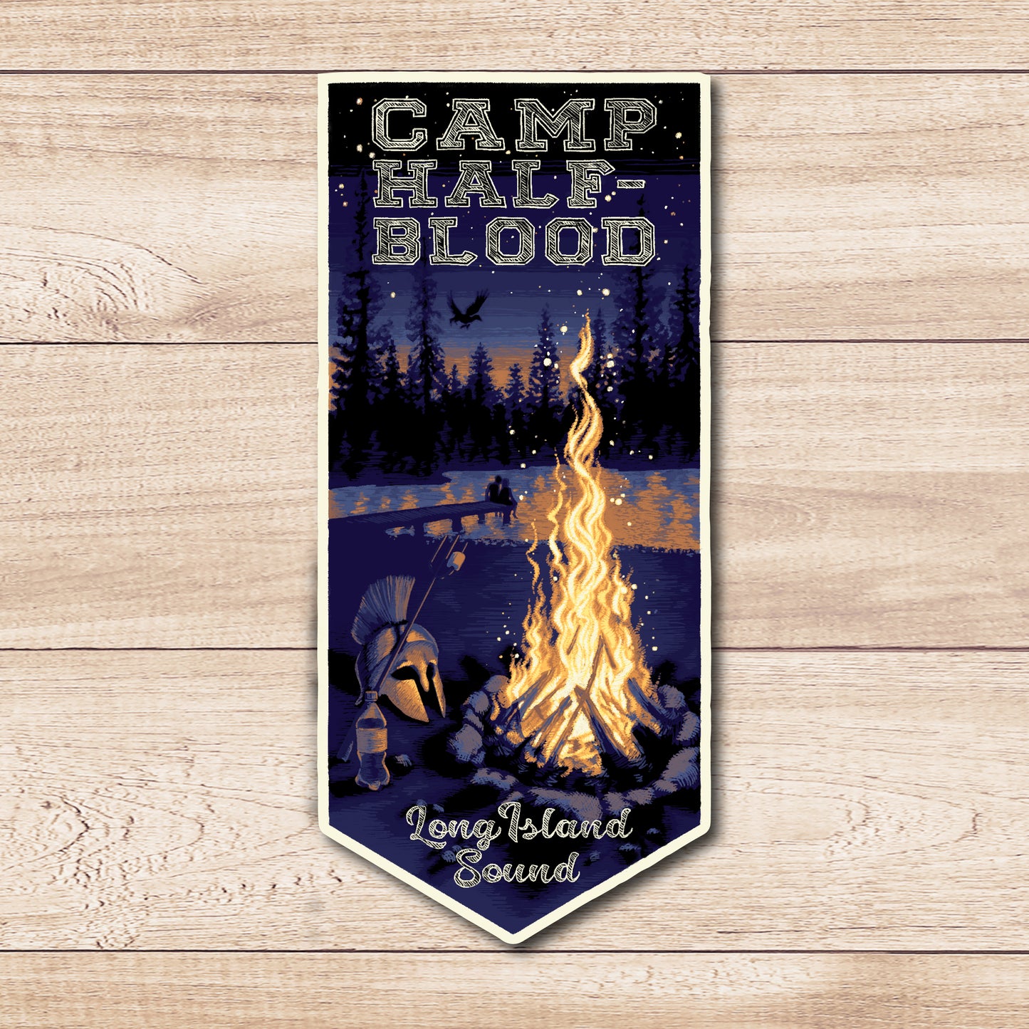 Camp Half-Blood, Long Island Sound || Travel Sticker Series